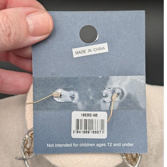 Crave Earrings Jesus Fish Ichthys Cross Dangle Religious Christian Jewelry Gift - Picture 2 of 4